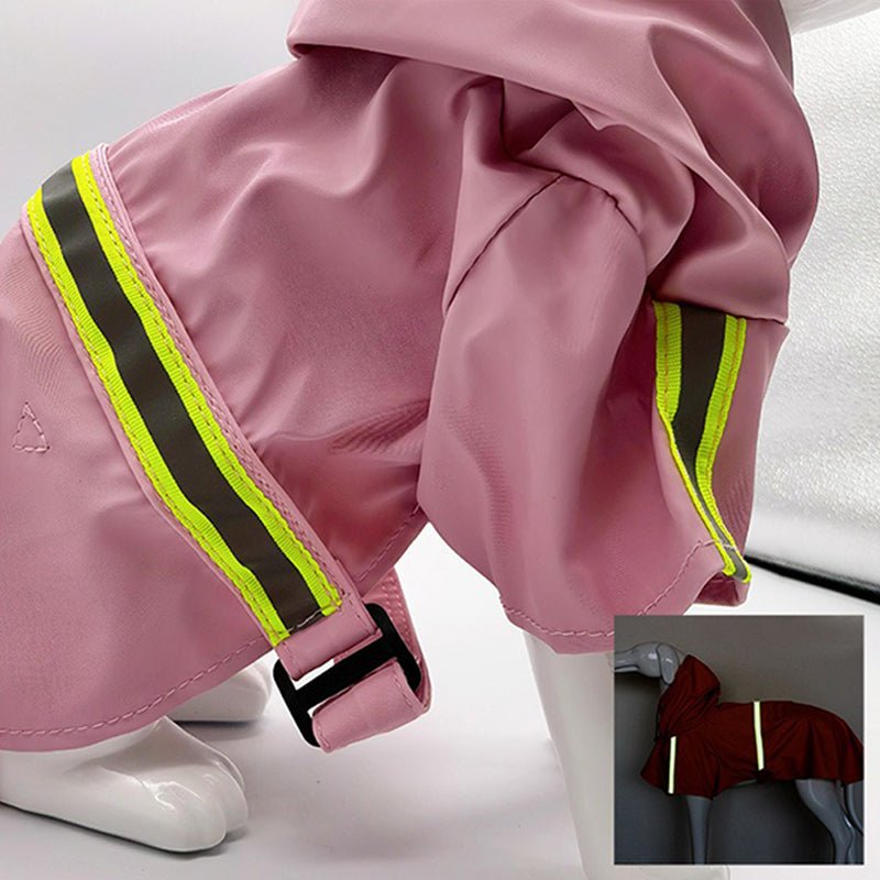 Waterproof Belly Cover Raincoats Outdoor Dog Clothes S-5XL - PIKAPIKA