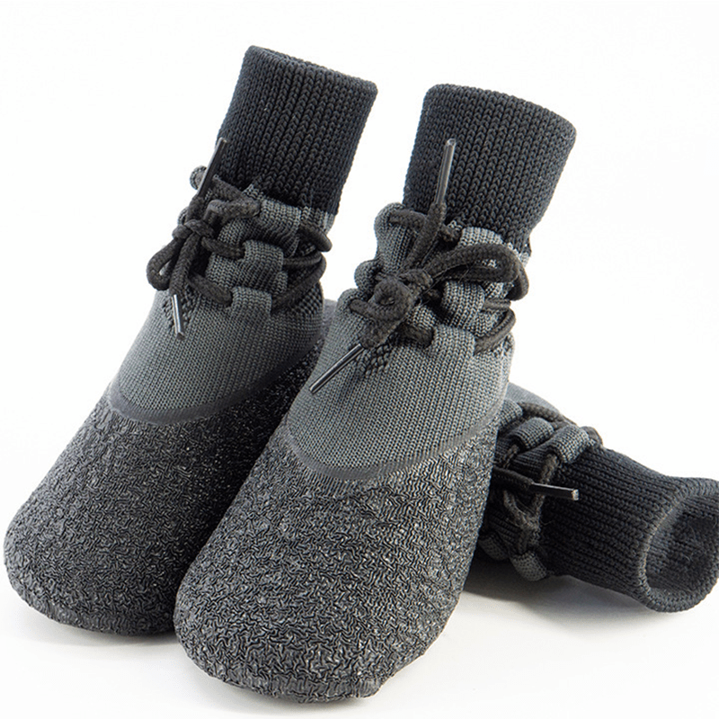 Waterproof Dog Booties Non - Slip Anti - Dirty Socks Hook&Loop Straps - PIKAPIKA