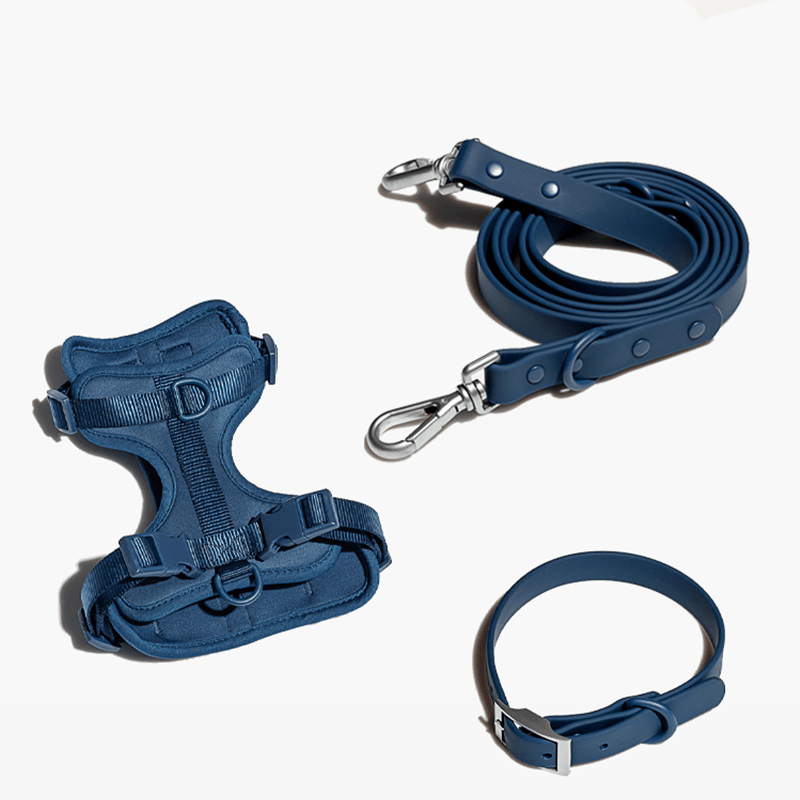 Waterproof No - Pull Dog Harness Leash Set Vest - Style Collar - PIKAPIKA