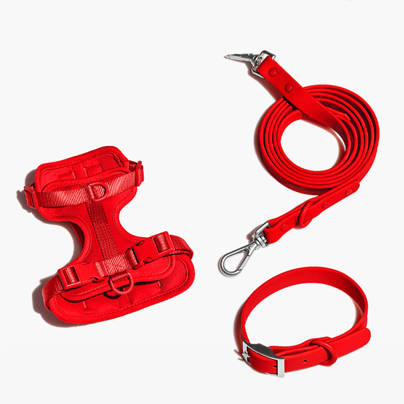Waterproof No - Pull Dog Harness Leash Set Vest - Style Collar - PIKAPIKA