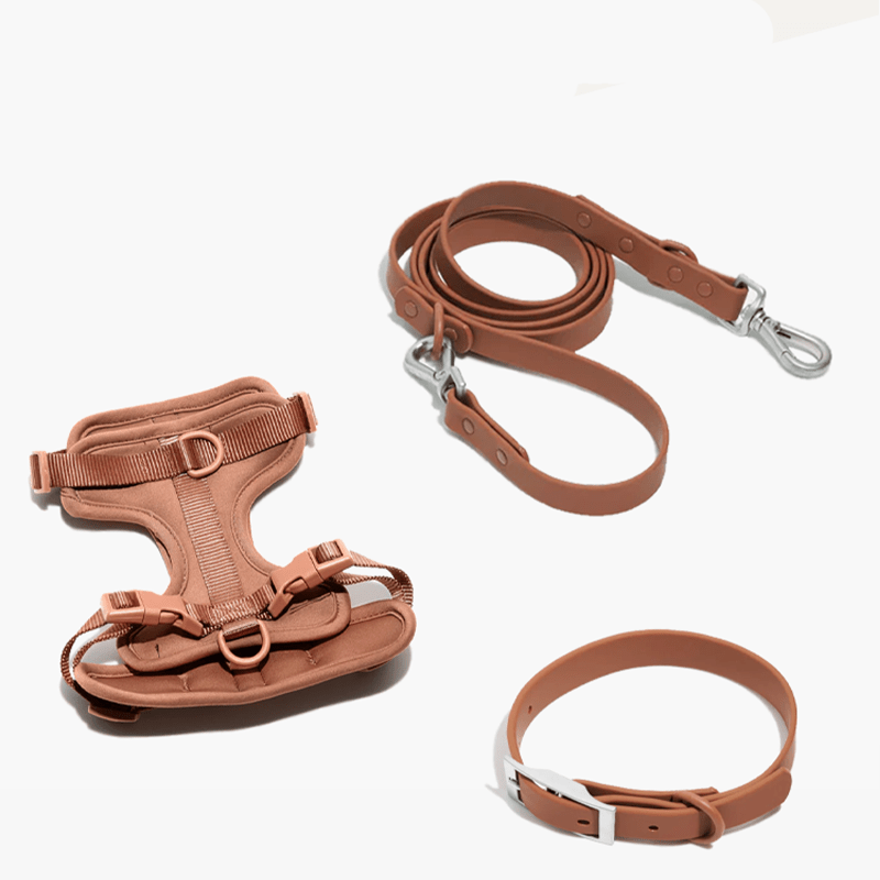 Waterproof No - Pull Dog Harness Leash Set Vest - Style Collar - PIKAPIKA