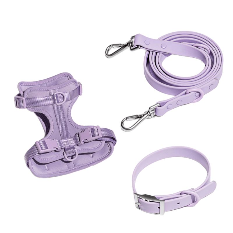 Waterproof No - Pull Dog Harness Leash Set Vest - Style Collar - PIKAPIKA